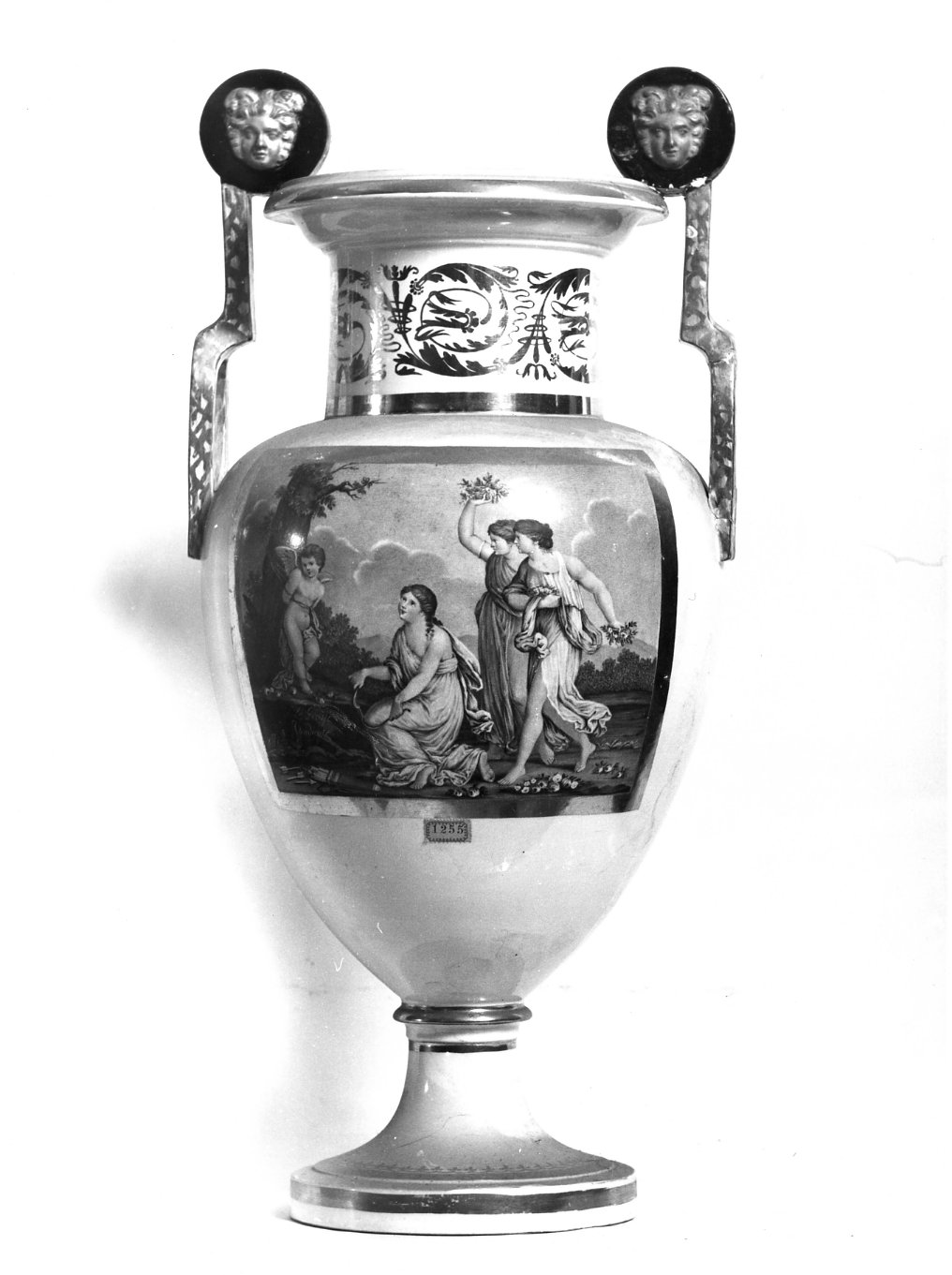 vaso - manifattura napoletana (sec. XIX)