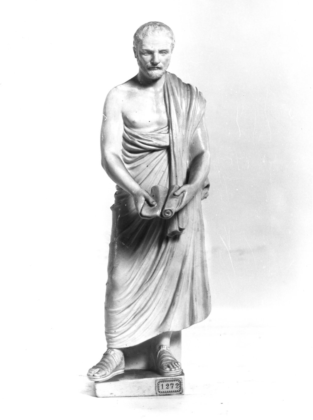 Demostene (statuetta) - manifattura napoletana (sec. XIX)
