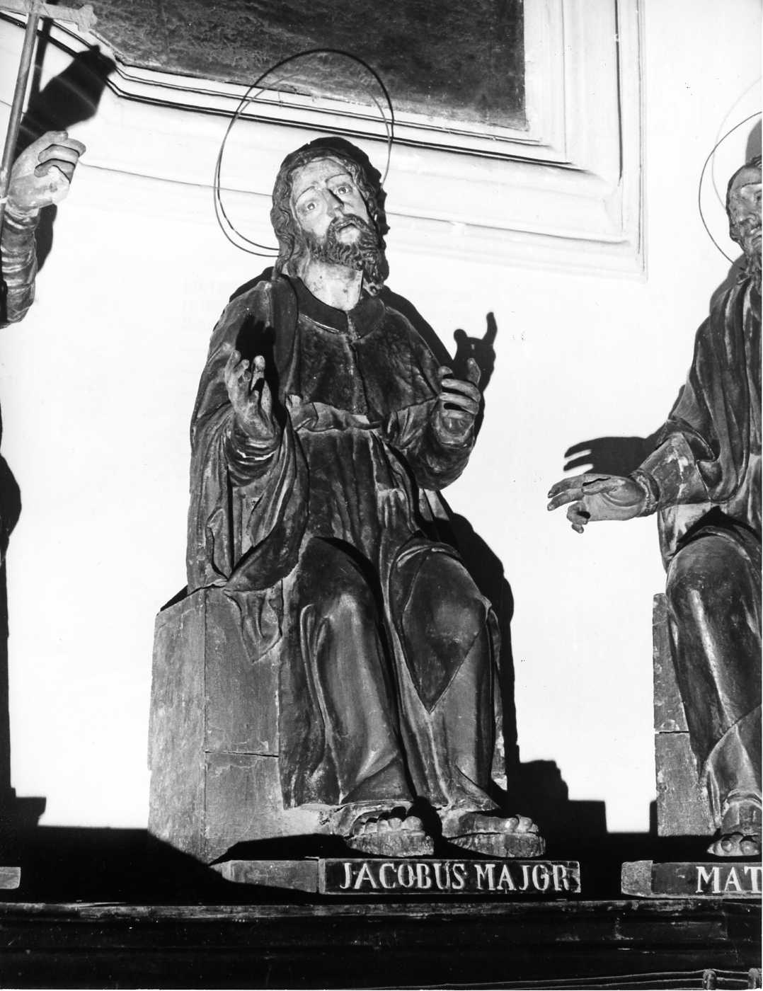 San Giacomo il Maggiore (statua, elemento d'insieme) - bottega Italia meridionale (sec. XVIII)