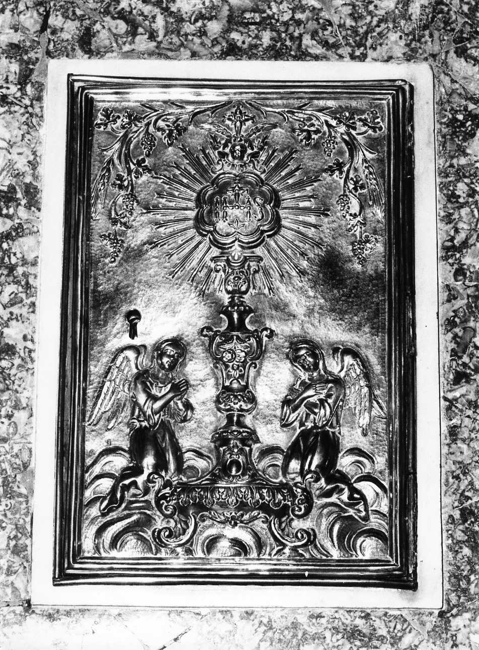 sportello di tabernacolo di Sorrentino Giuseppe (attribuito) (sec. XIX)