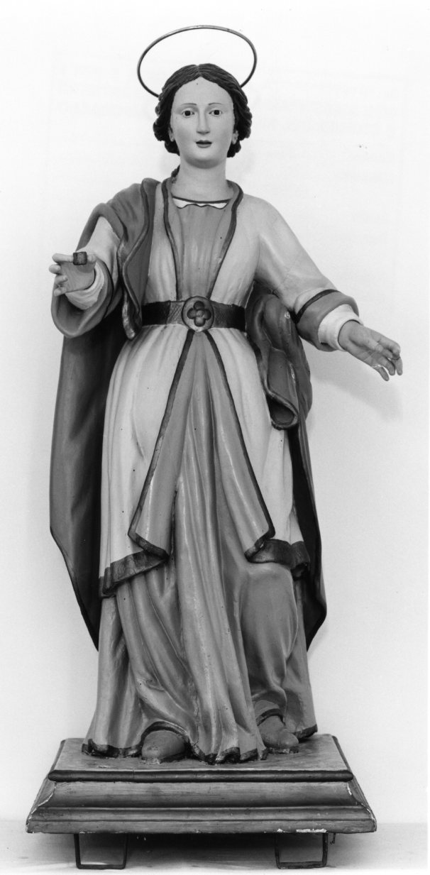 Santa Lucia (statua) - bottega molisana (fine/inizio secc. XIX/ XX)