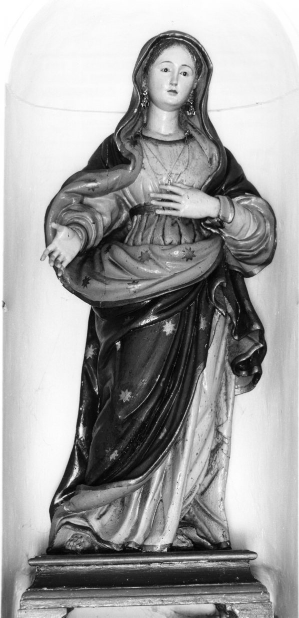 Madonna annunciata (statua) - bottega molisana (sec. XIX)