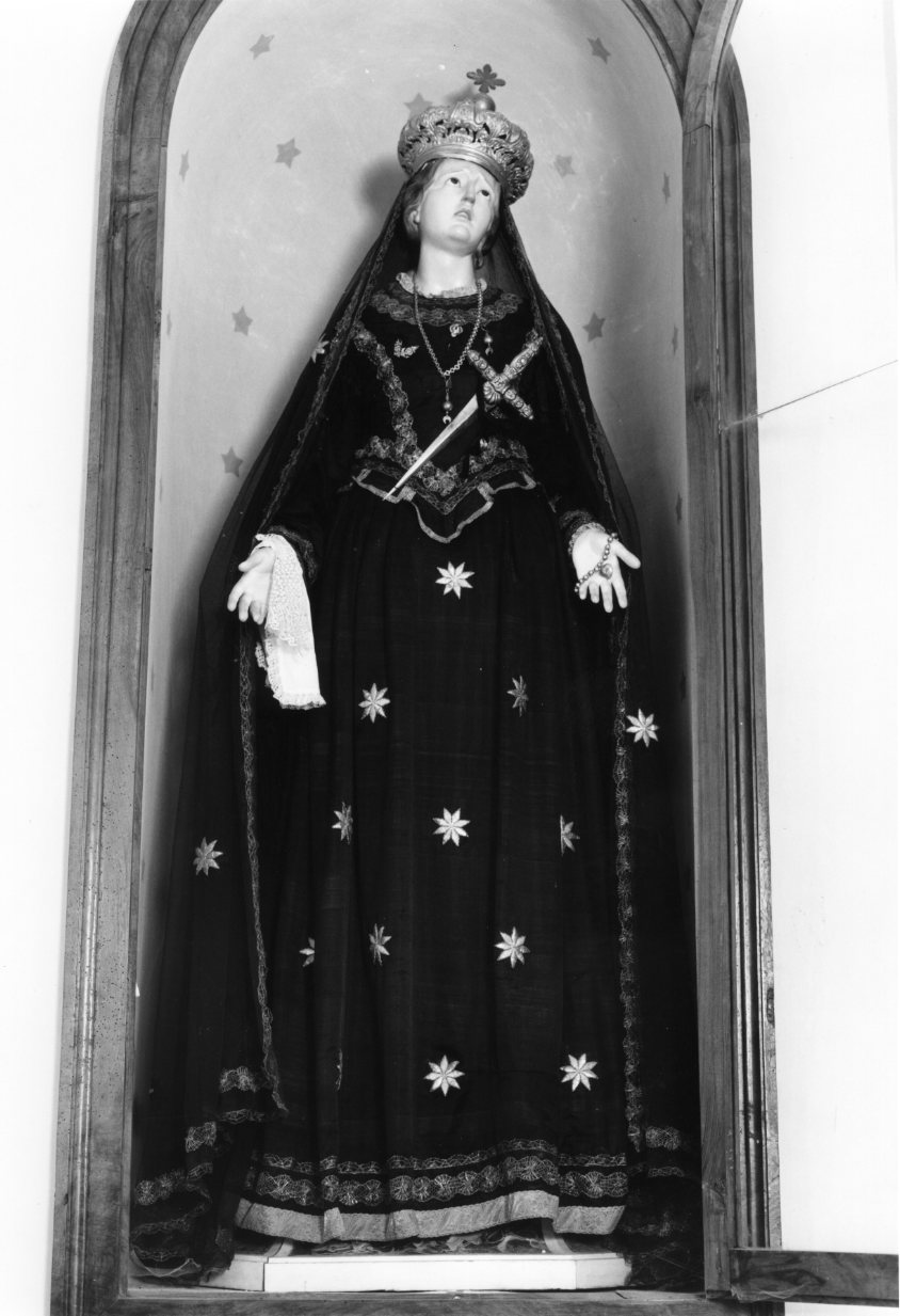 Madonna Addolorata (manichino) - bottega molisana (sec. XIX)