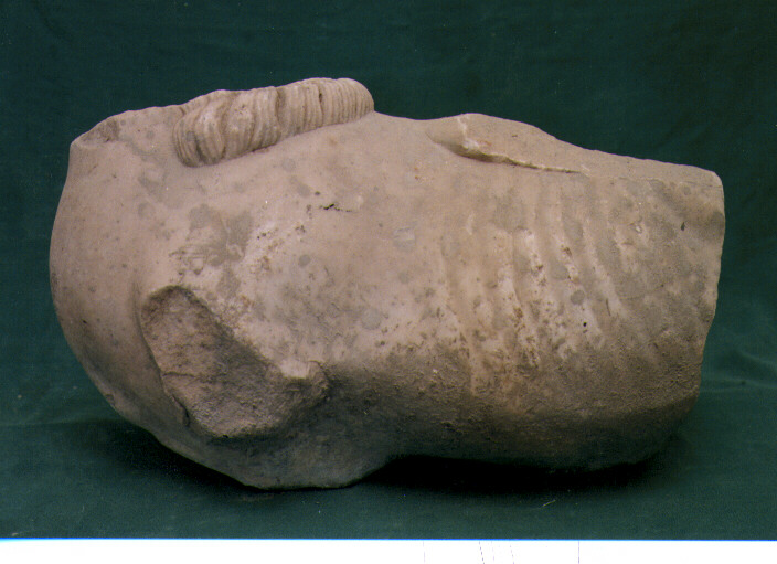 scultura, frammento - bottega beneventana (fine/inizio secc. XI/ XII)
