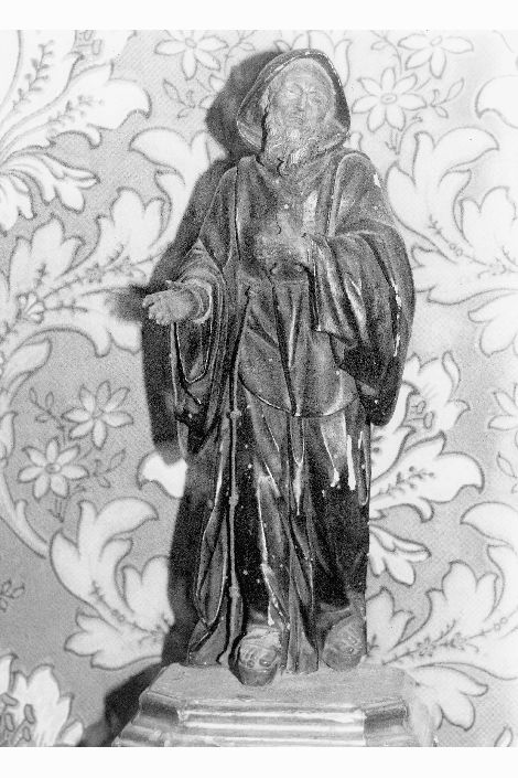 San Francesco di Paola (statua) - produzione pugliese (metà sec. XVIII)