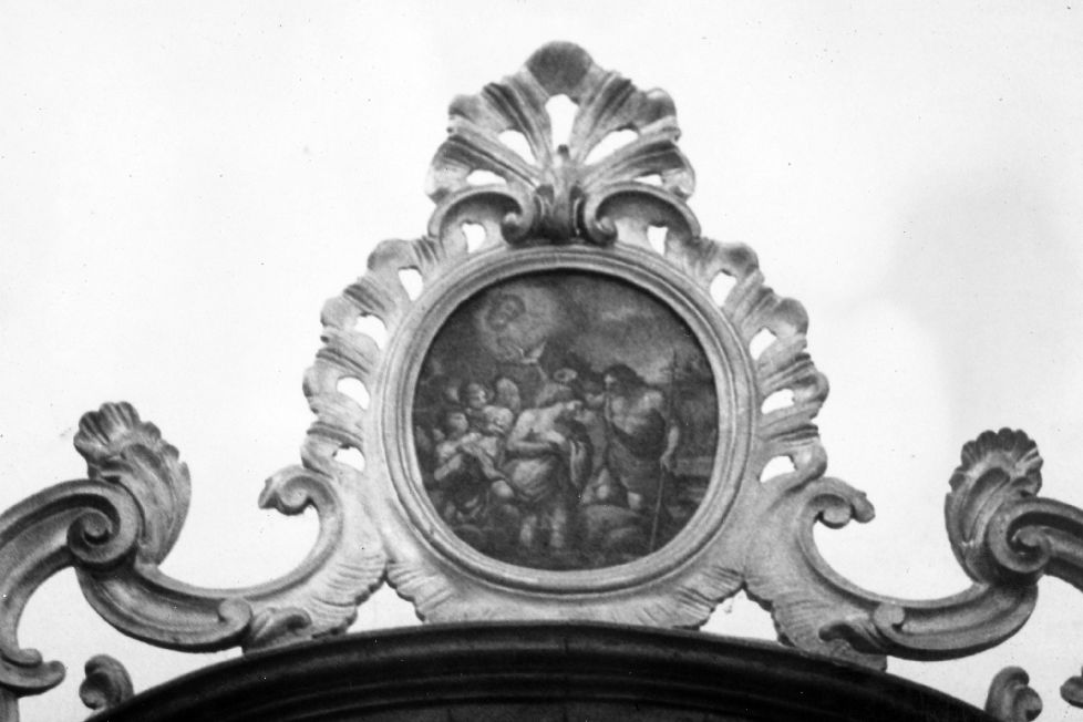 battesimo di Cristo (dipinto) di Forleo Braida Francesca (sec. XVIII)