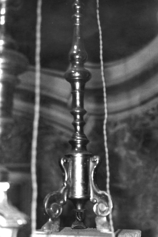candeliere, serie - manifattura Italia meridionale (fine/inizio secc. XIX/ XX)