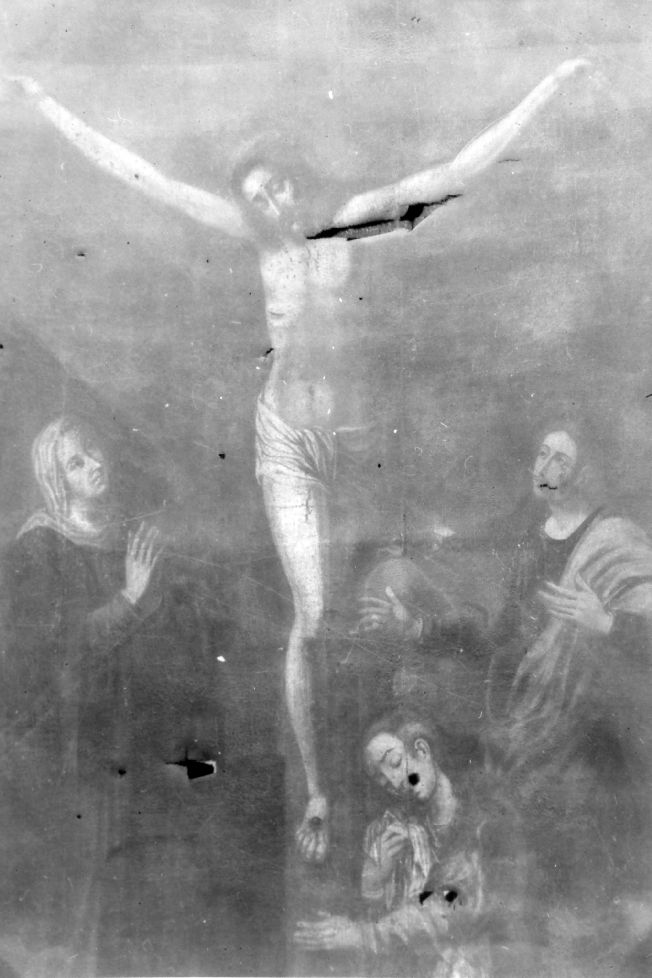 Crocifissione (dipinto) - ambito pugliese (sec. XVII)