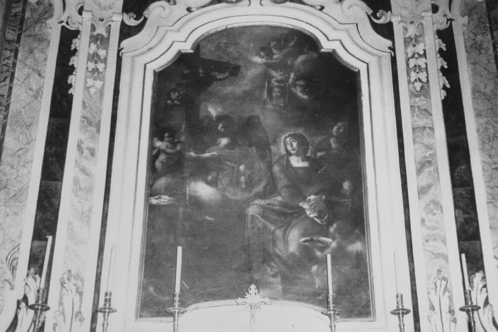 Madonna Addolorata (dipinto) di Carella Domenico Antonio (sec. XVIII)