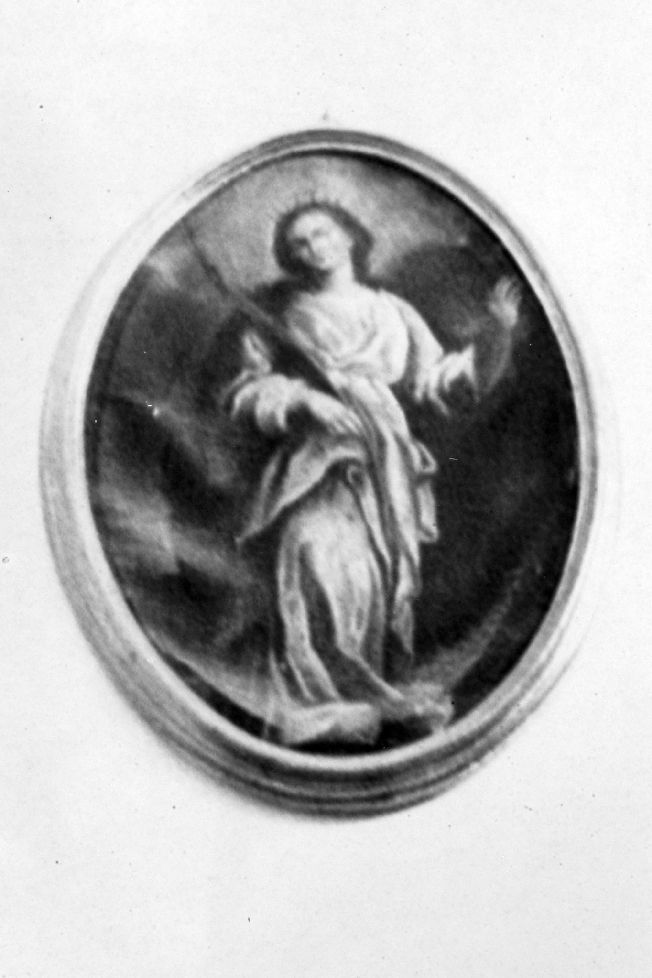 Santa (dipinto) di Forleo Braida Francesca (fine sec. XVIII)
