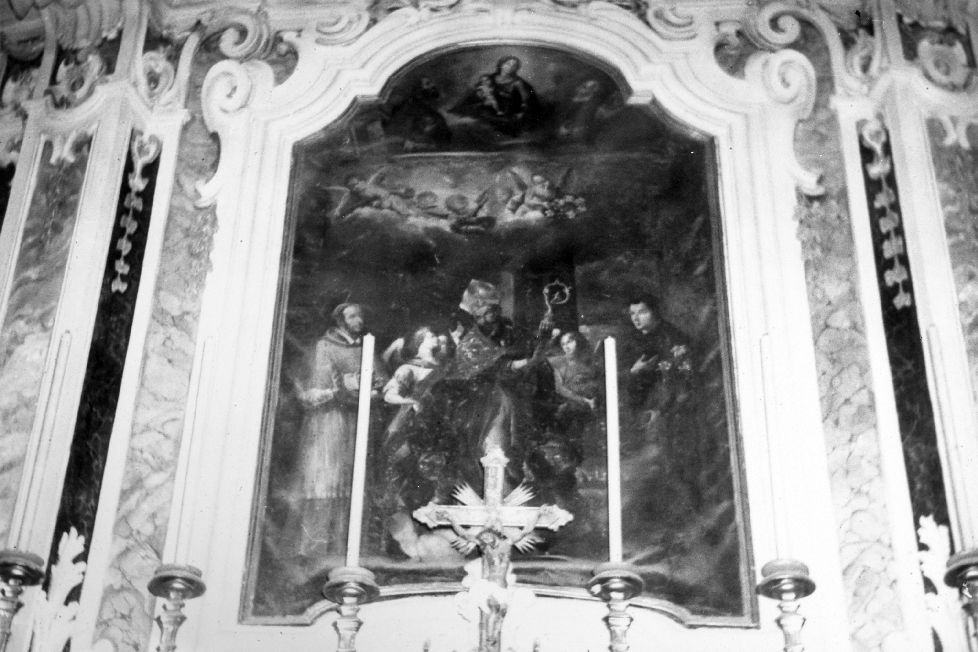 Sant'Oronzo, san Carlo e san Francesco da Paola (dipinto) - ambito pugliese (fine sec. XVIII)