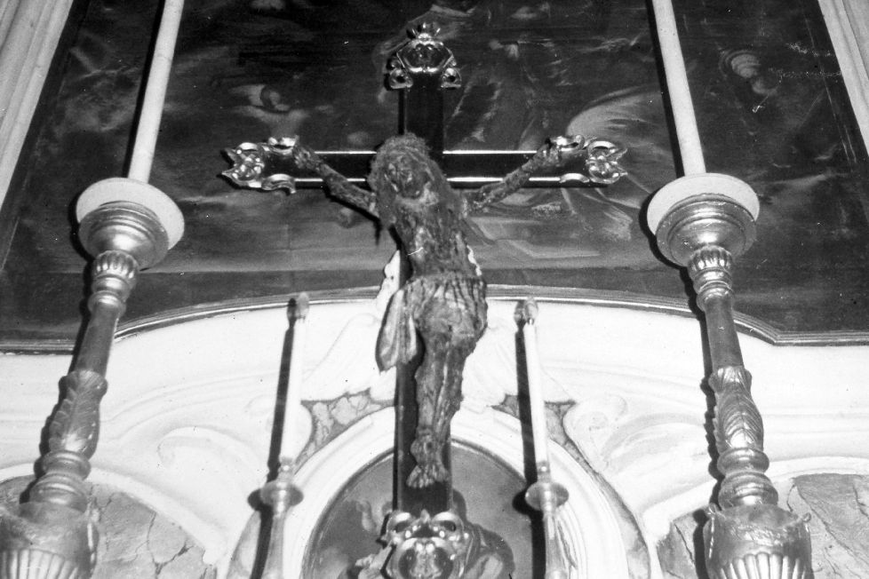Cristo crocifisso (crocifisso) - ambito pugliese (fine/inizio secc. XVIII/ XIX)