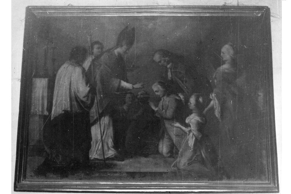La Cresima (dipinto) - ambito napoletano (sec. XVIII)