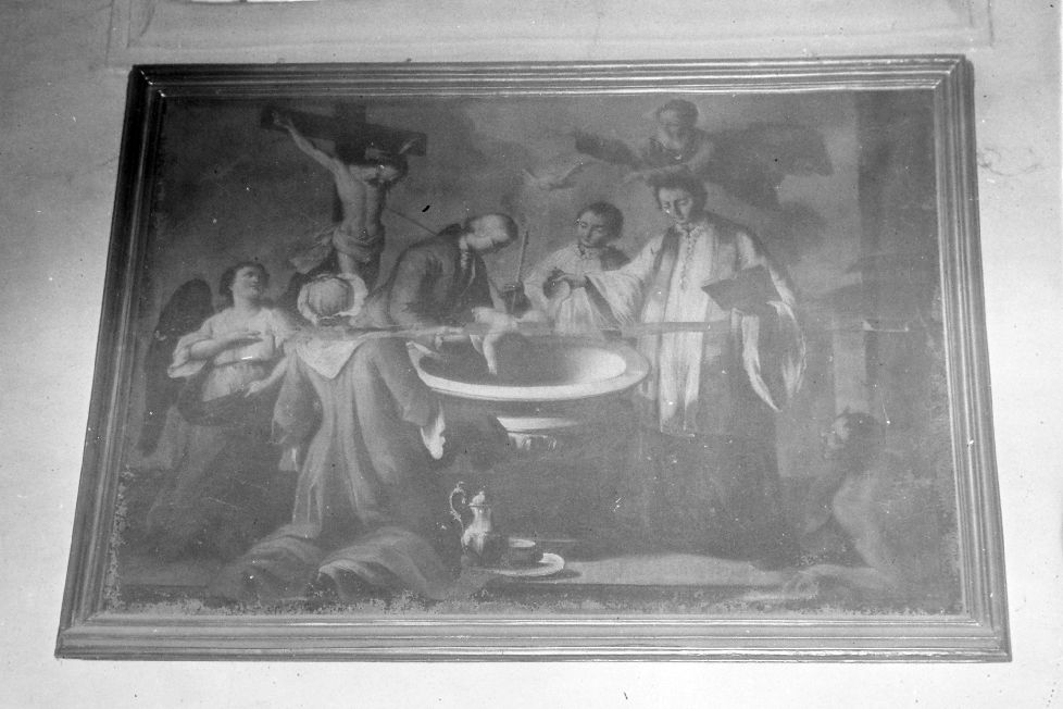 Il Battesimo (dipinto) - ambito napoletano (sec. XVIII)
