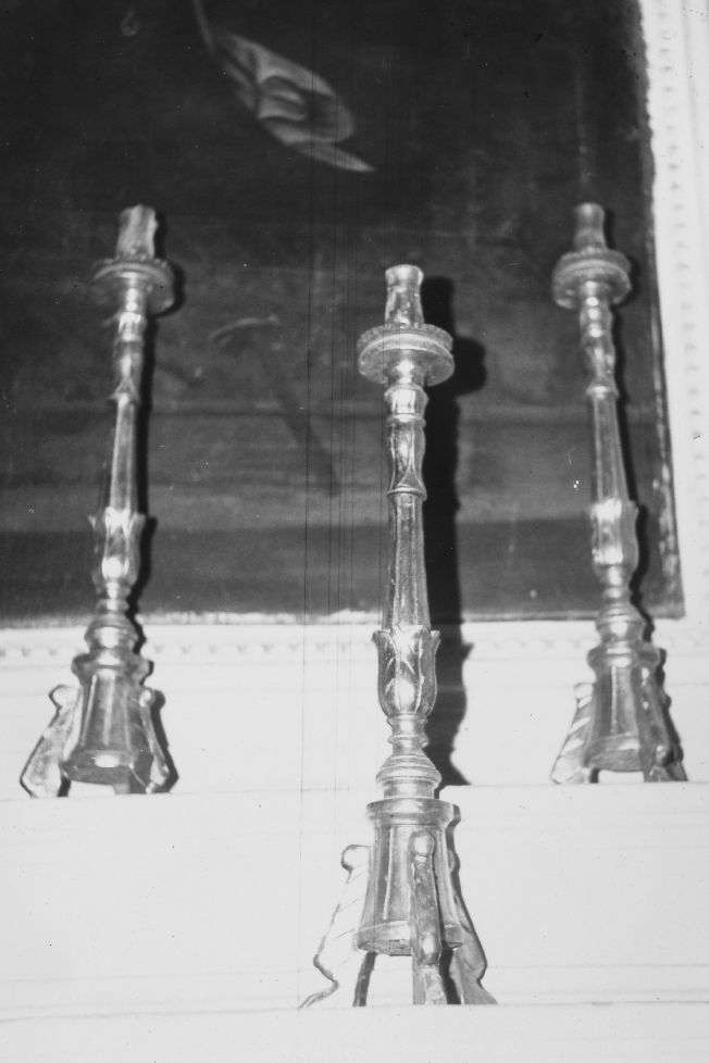 candeliere, serie - ambito pugliese (secc. XVIII/ XIX)