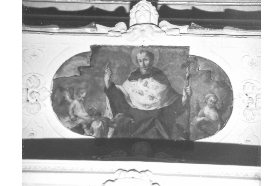 ritratto di pontefice (dipinto) - ambito pugliese (sec. XVIII)