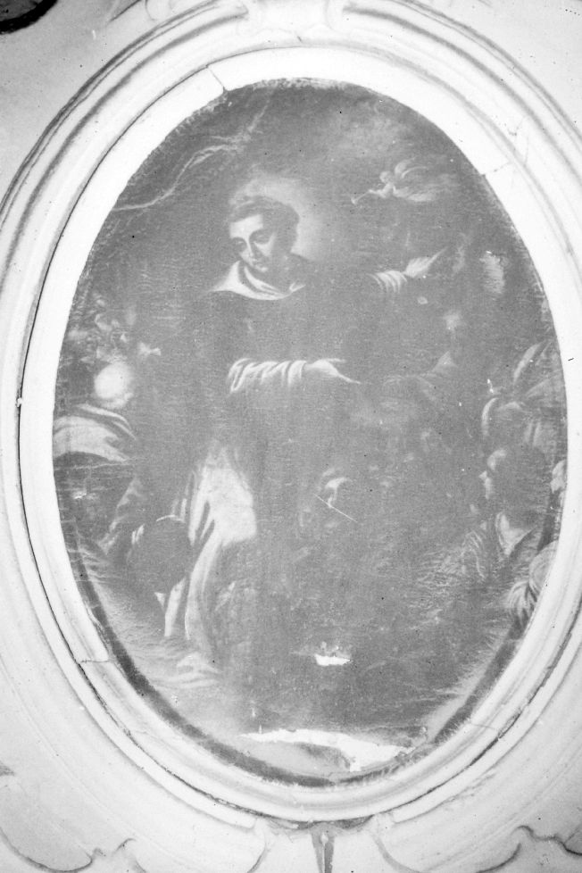 santo domenicano (dipinto) - ambito pugliese (sec. XVIII)