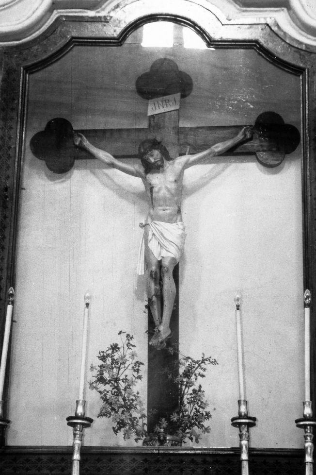 Cristo crocifisso (crocifisso) - ambito pugliese (prima metà sec. XX)