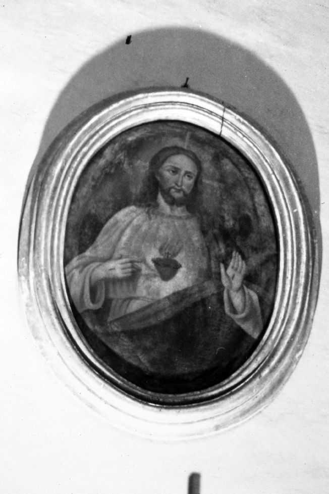 Sacro Cuore di Gesù (dipinto) - ambito pugliese (secc. XVIII/ XIX)