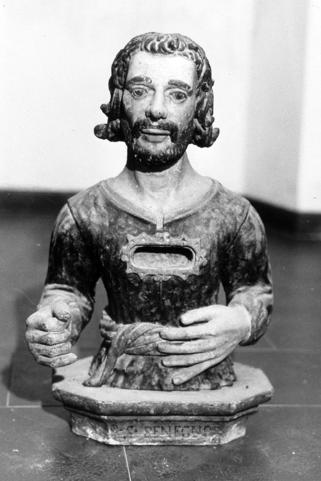 San Benigno (reliquiario - a busto) - ambito Italia meridionale (prima metà sec. XVII)