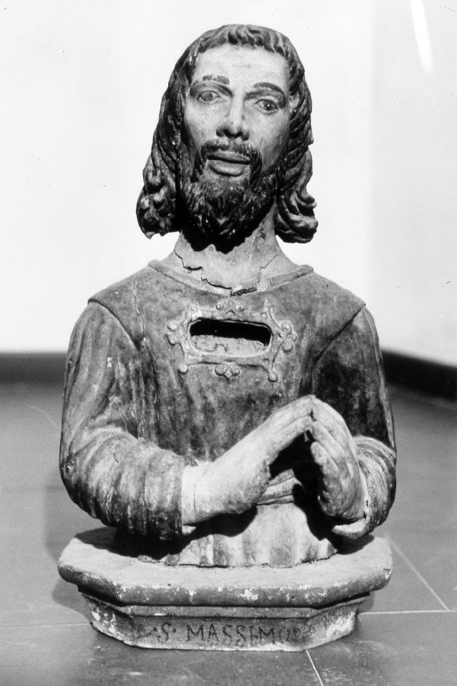 San Massimo (reliquiario - a busto) - ambito Italia meridionale (prima metà sec. XVII)