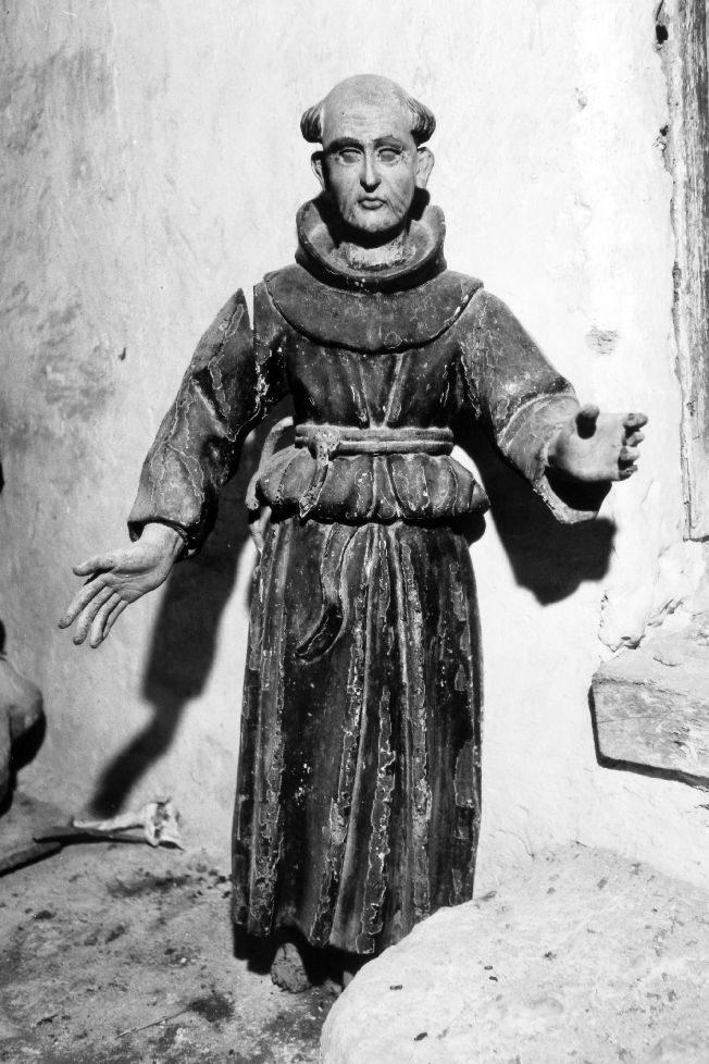 San Francesco Solano (statua) - ambito napoletano (secc. XVII/ XVIII)
