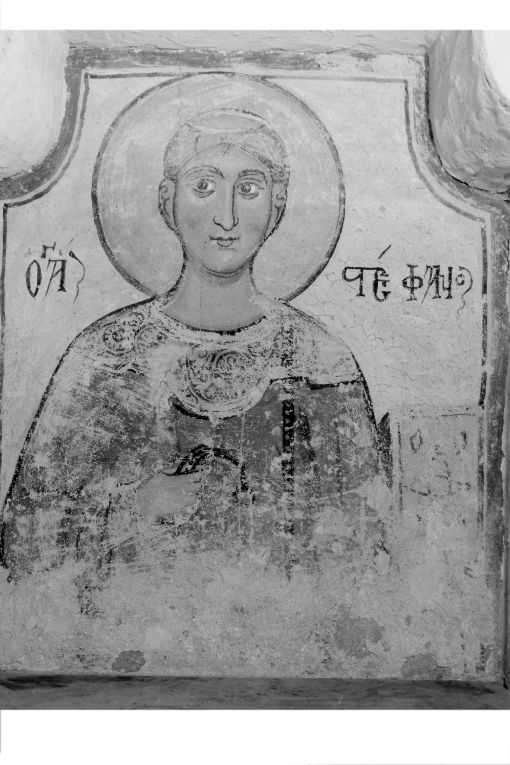 Santo Stefano (dipinto, opera isolata) - ambito pugliese (prima metà sec. XIV)