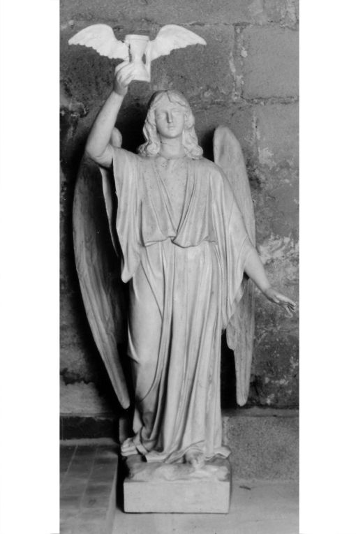 Angelo con clessidra (statua, opera isolata) - ambito pugliese (secc. XIX/ XX)