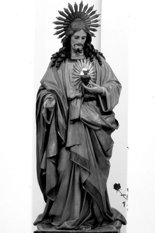 Sacro Cuore di Gesù (statua) - ambito salentino (prima metà sec. XX)