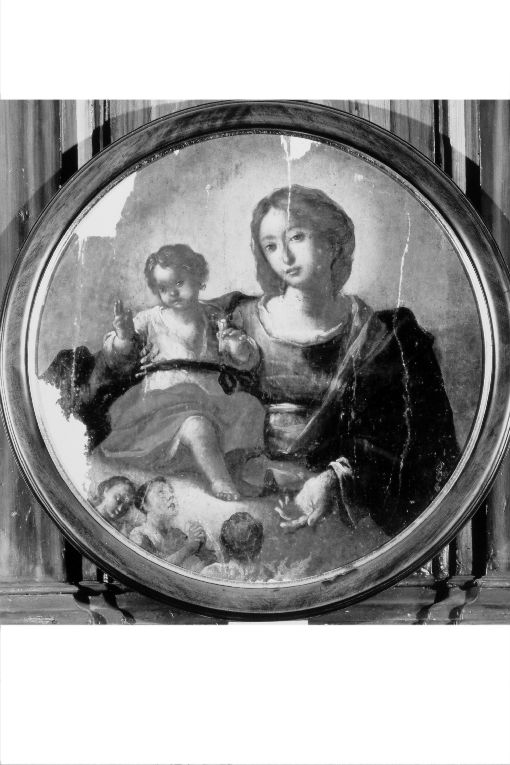 Madonna con Bambino (dipinto) - ambito Italia meridionale (fine/inizio secc. XVII/ XVIII)