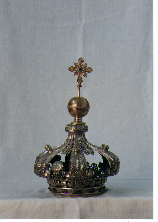 corona da statua - ambito napoletano (sec. XIX)