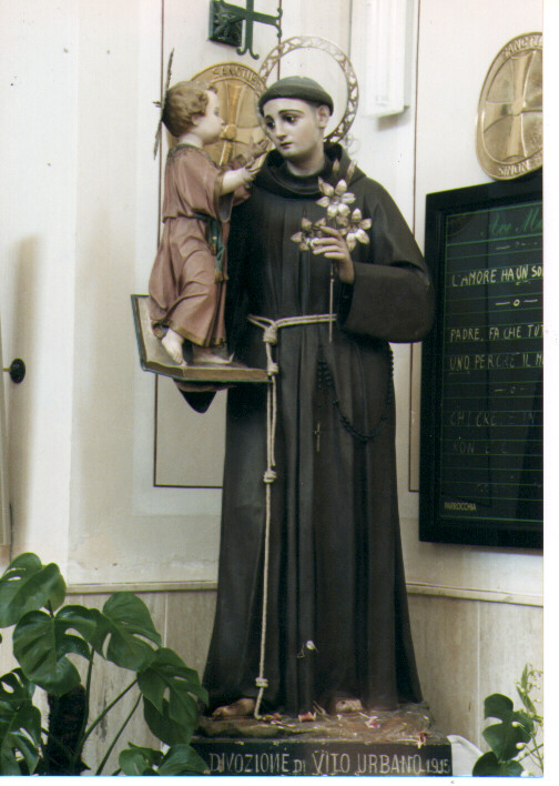 Sant'Antonio da Padova (statua) - ambito Italia meridionale (sec. XX)