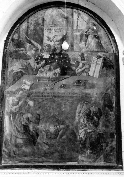 San Tommaso d'Aquino (dipinto) - ambito salentino (sec. XVII)