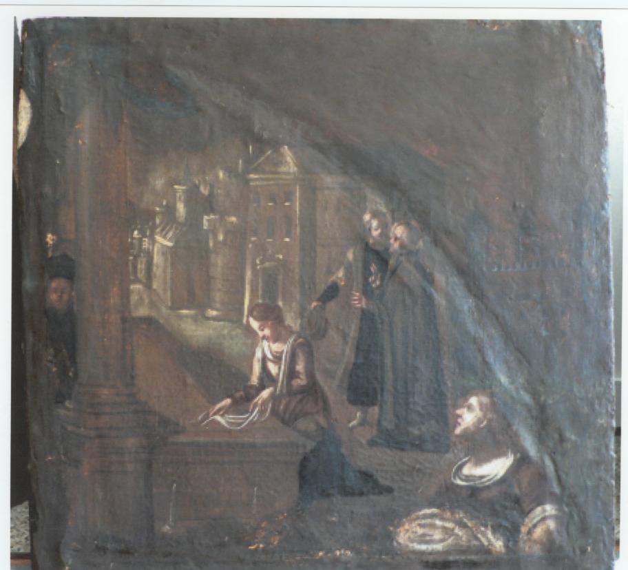 Sant'ignazio e le pie donne, storie della vita di sant'ignazio di loyola (dipinto)