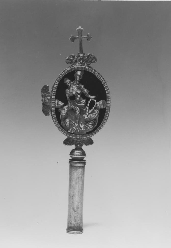 Madonna del rosario (emblema di confraternita)
