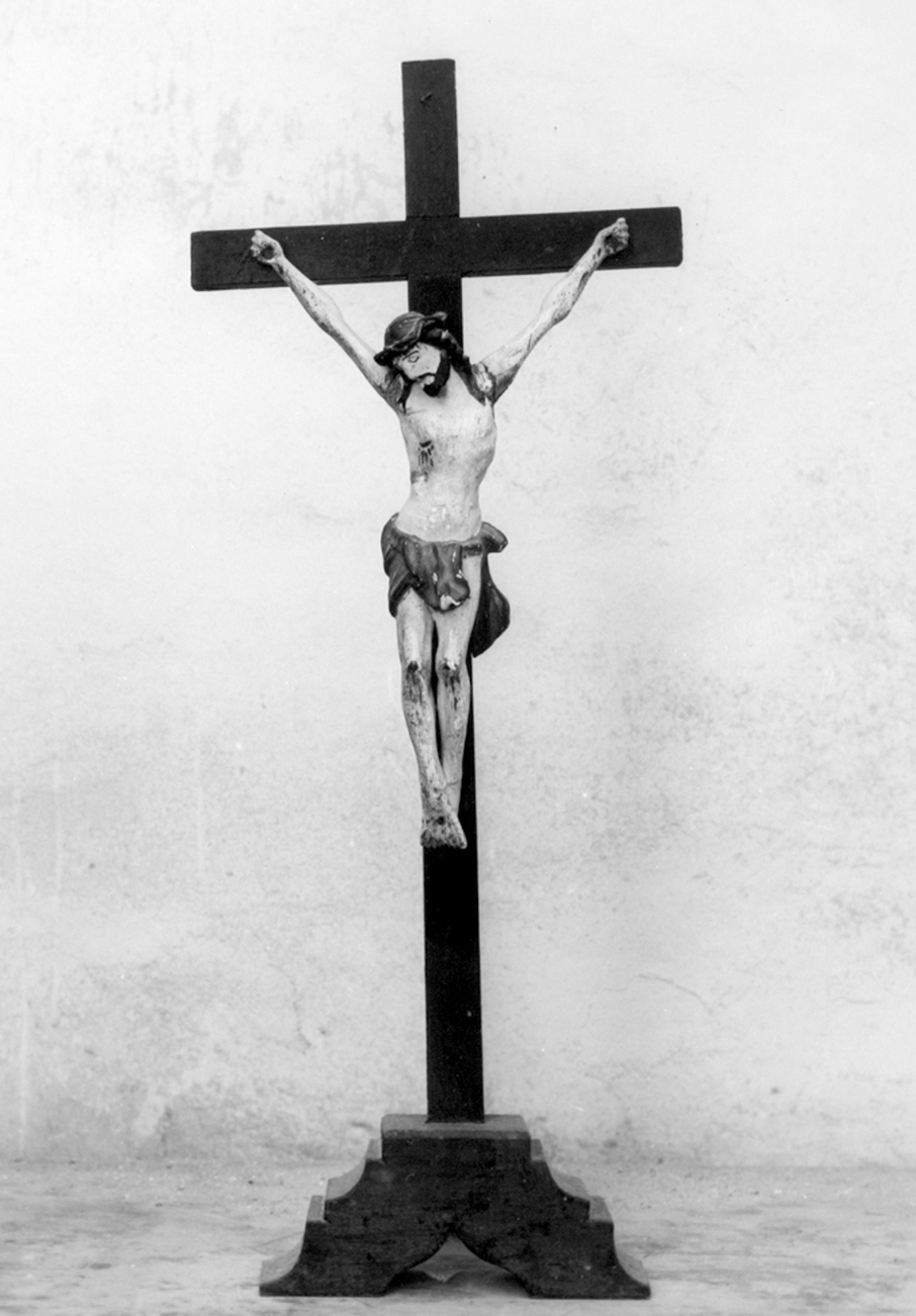 Cristo crocifisso dolente (croce d'altare)