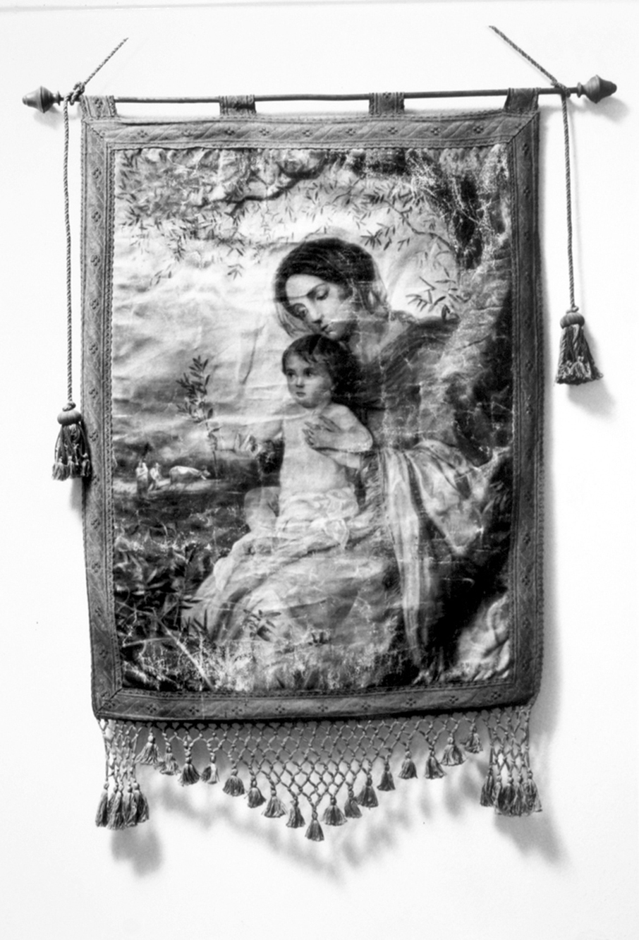 Madonna della pace, madonna con bambino (stendardo processionale)