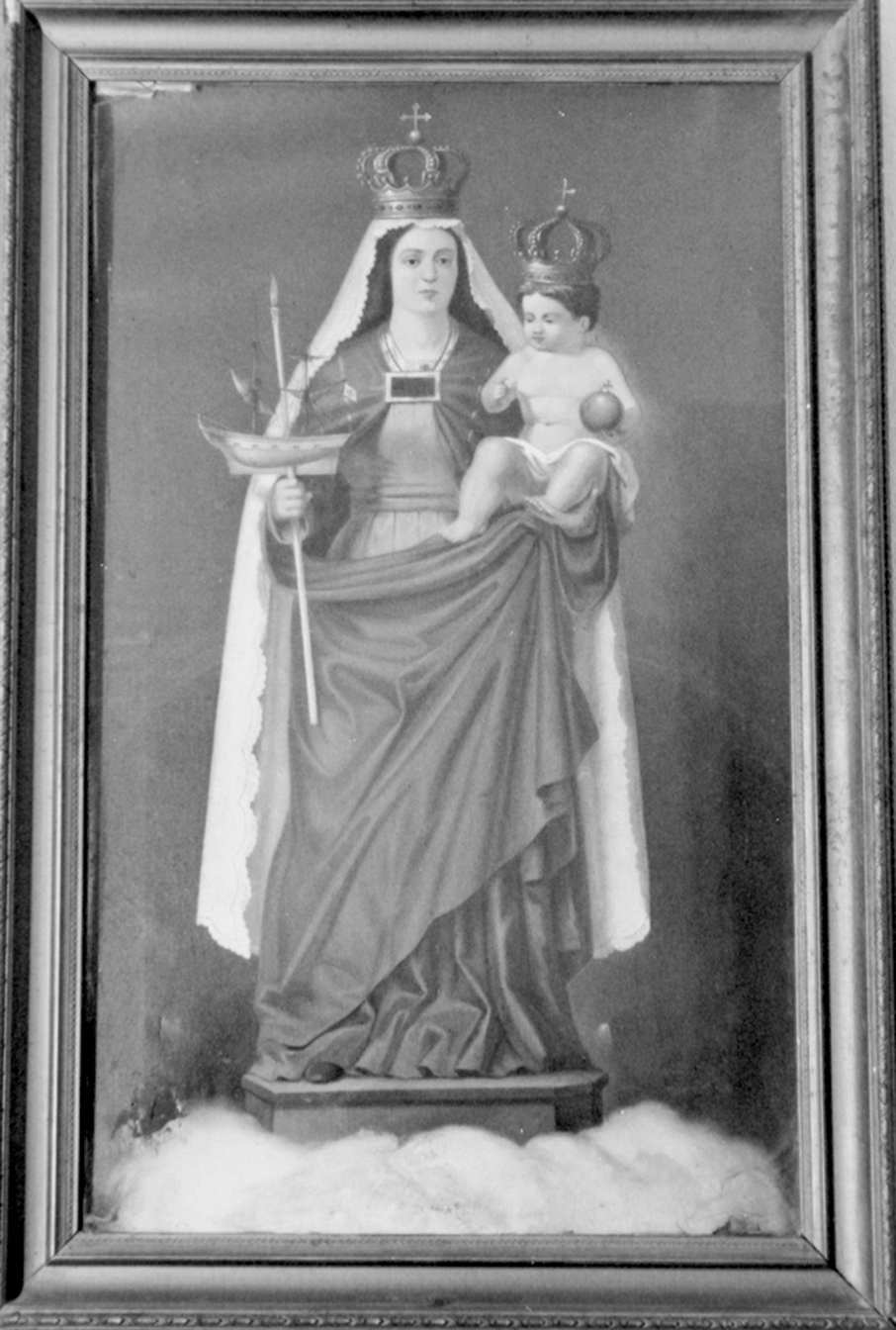 Mdonna di bonaria, madonna con bambino (dipinto)