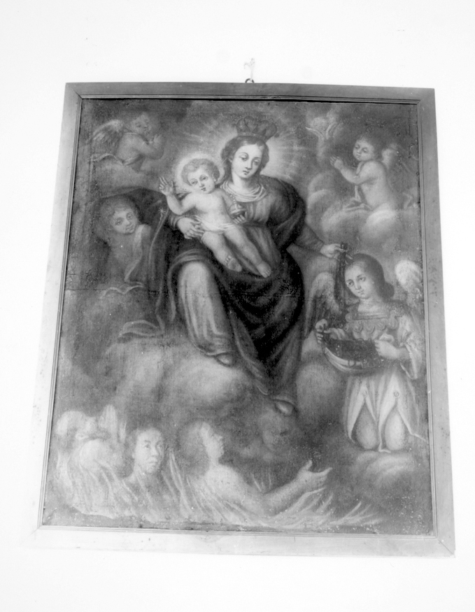 Madonna del carmelo intercede per le anime del purgatorio (dipinto)