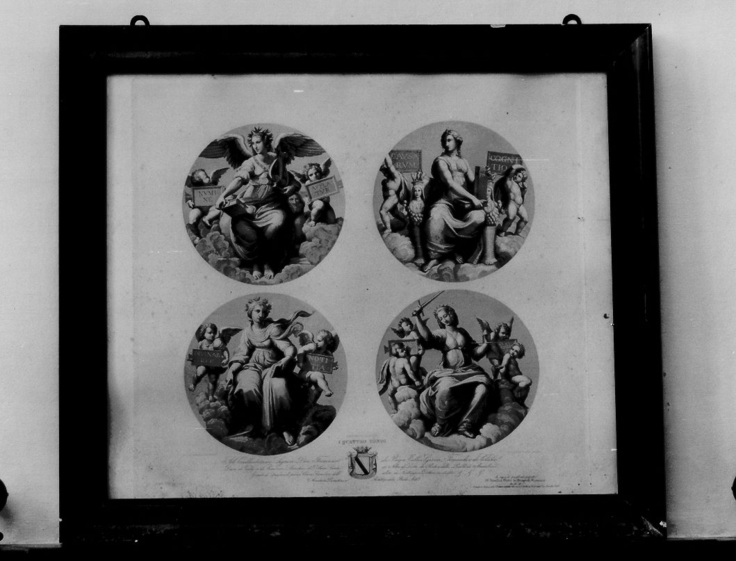 Figure allegoriche femminili (stampa)