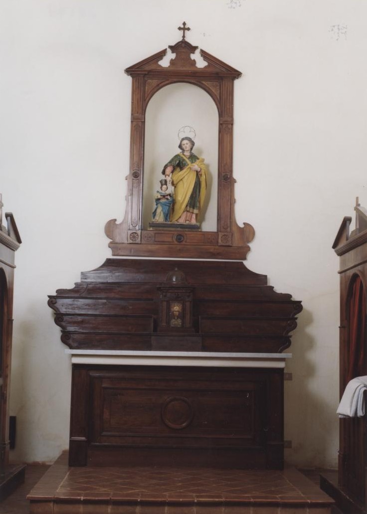 Altare di sant'anna e maria bambina, altare