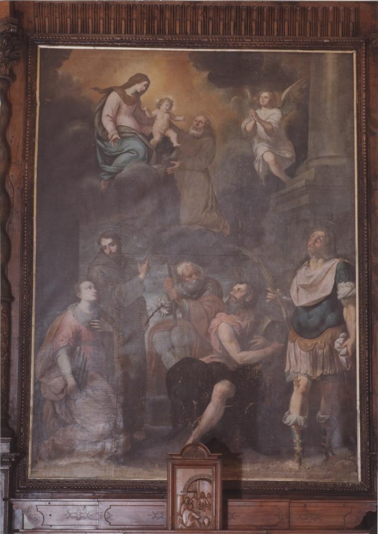 Apparizione della madonna (dipinto)
