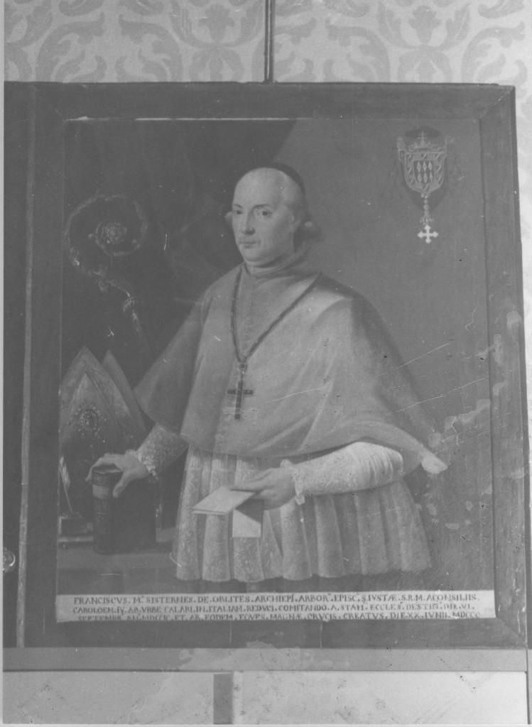 Ritratto di monsignor sisternes de obliters, ritratto di ecclesiastico (dipinto)