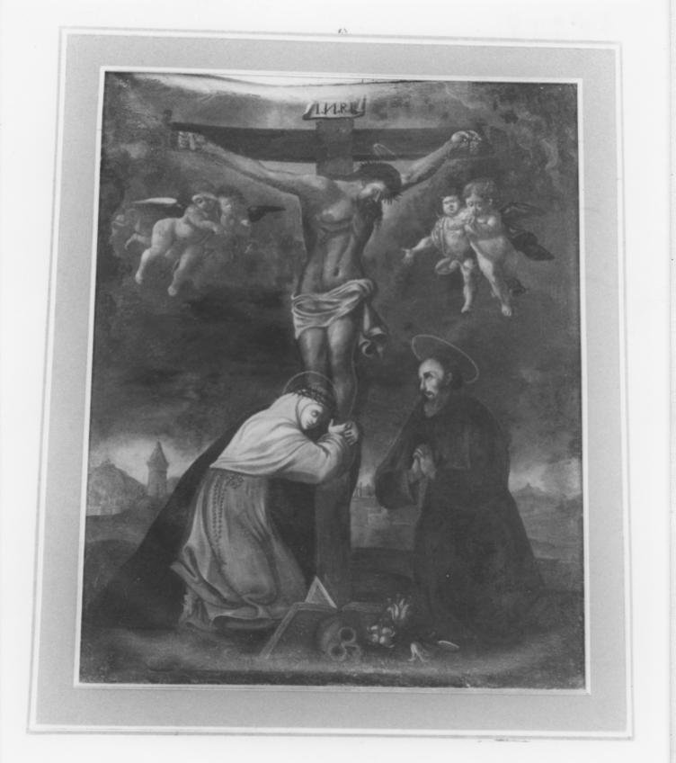 Crocifissione con i santi teresa e francesco (dipinto)