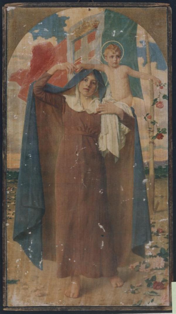 Santa maria della vittoria, madonna della vittoria (dipinto)
