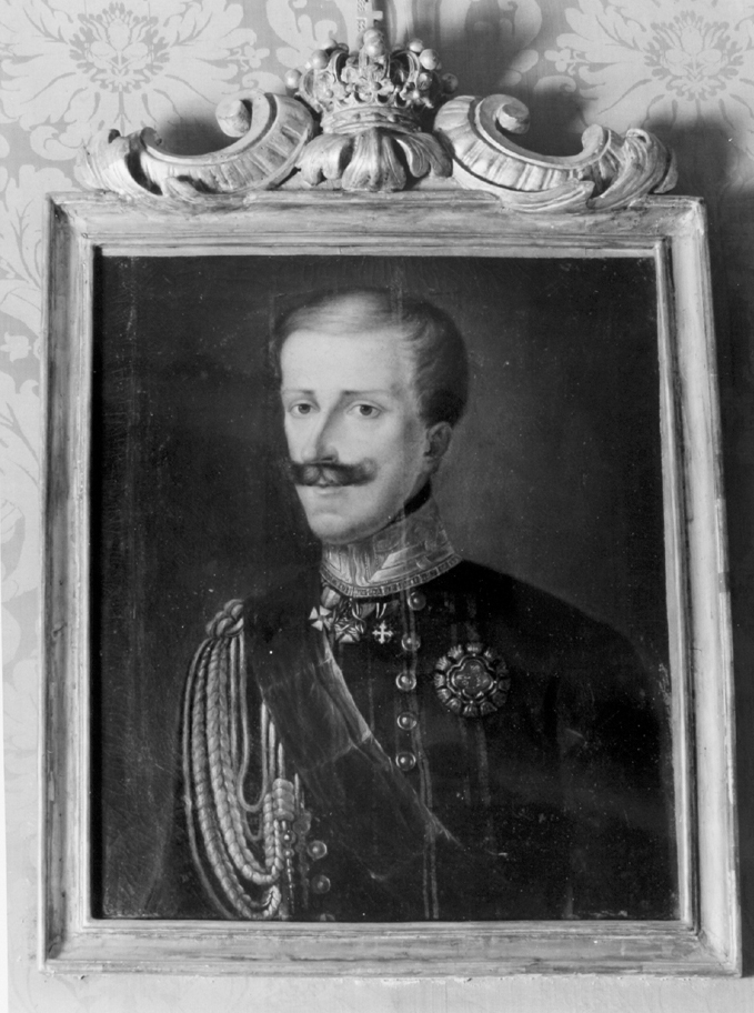 Carlo alberto di savoia carignano, ritratto d'uomo (dipinto)