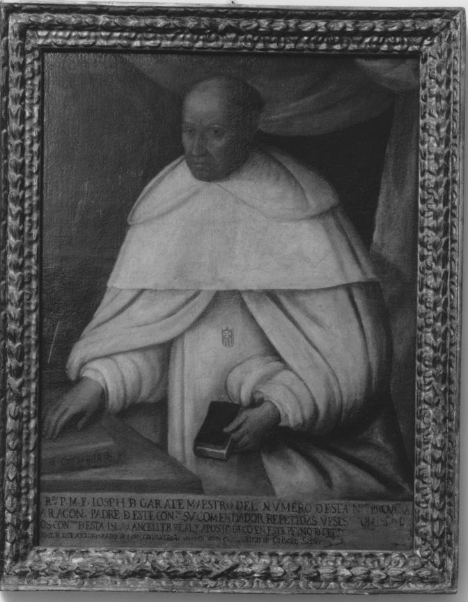 Padre giuseppe de garate, ritratto di ecclesiastico (dipinto)