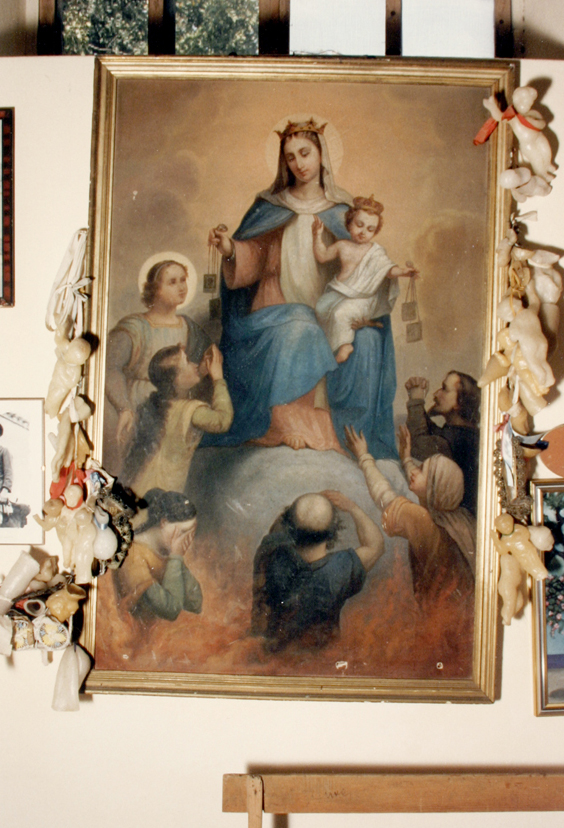 Madonna del carmelo intercede per le anime del purgatorio (dipinto)