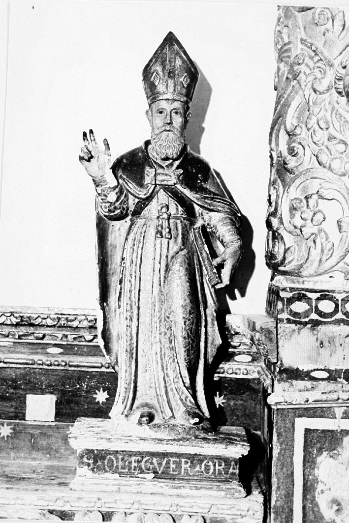 Santo vescovo (scultura)