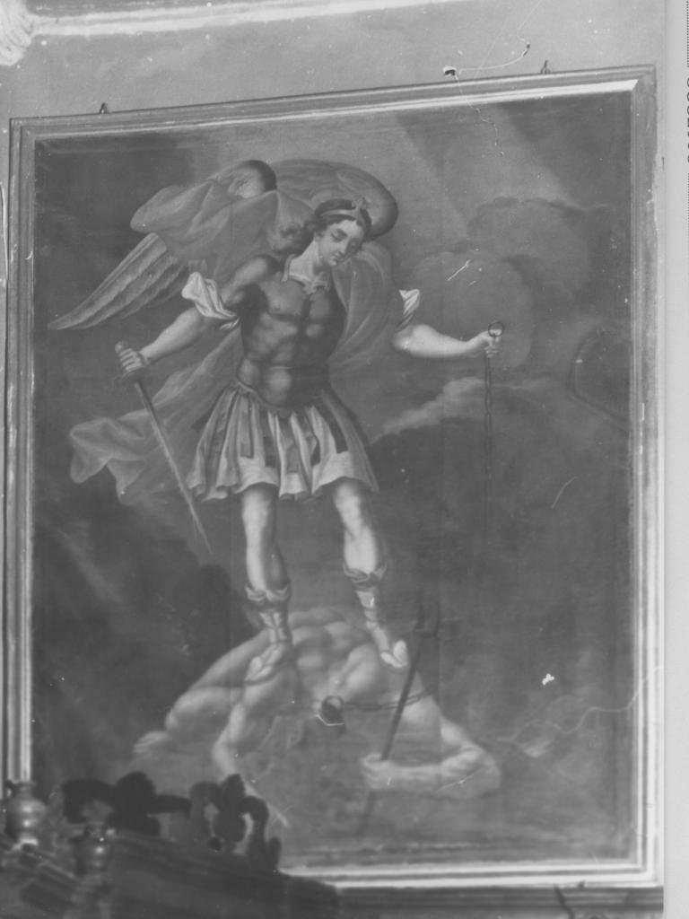 San michele arcangelo combatte satana (dipinto)